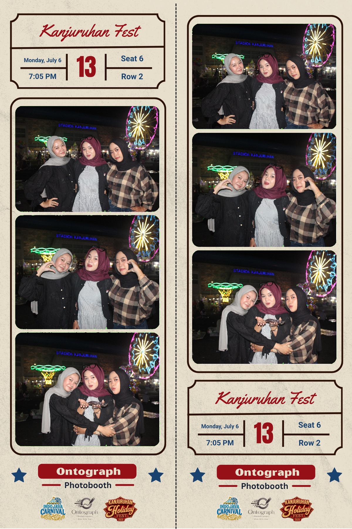 Hasil frame OntoGraph di Kanjuruhan Holiday Fest Malang